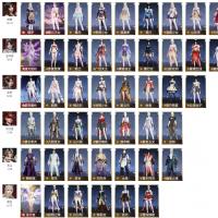 YJ82N3 号, 20红612金, 技能奥义6, 征神武技外观5, 总收藏值413456, 幻丝53930, 等级437, 三排蚀月5, 通行证已升级Lv.50, 双马尾女双马尾男, 20红色神品: 星辉魔纱/...